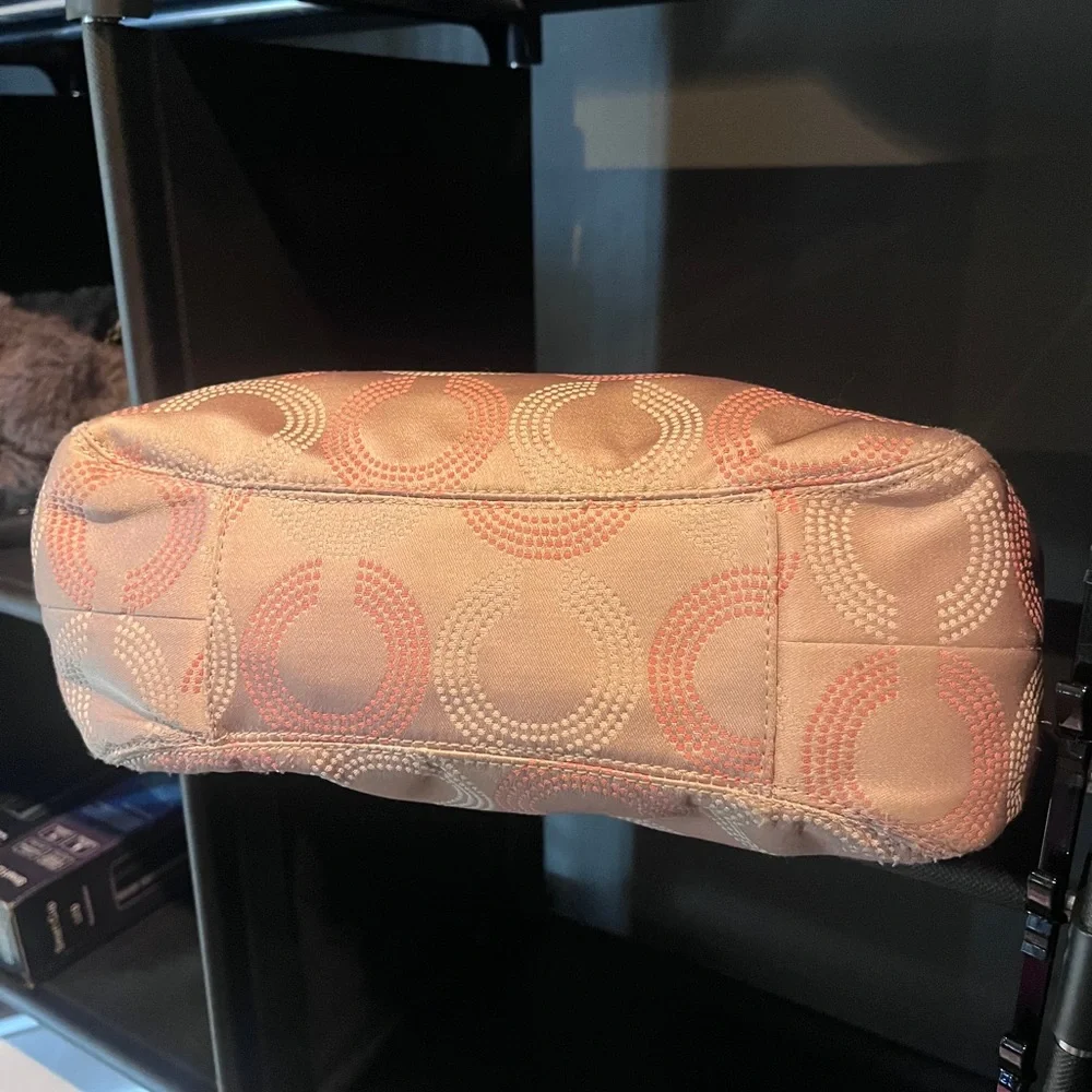 Coach Pink and Orange Women's Bag - Picture 7 of 17